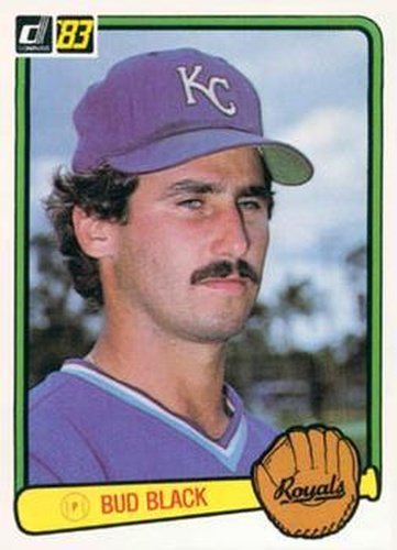#322 Bud Black - Kansas City Royals - 1983 Donruss Baseball
