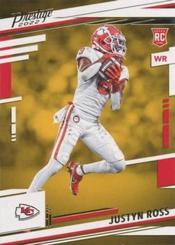#322 Justyn Ross - Kansas City Chiefs - 2022 Panini Prestige Football