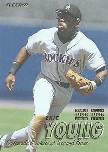 #322 Eric Young - Colorado Rockies - 1997 Fleer Baseball
