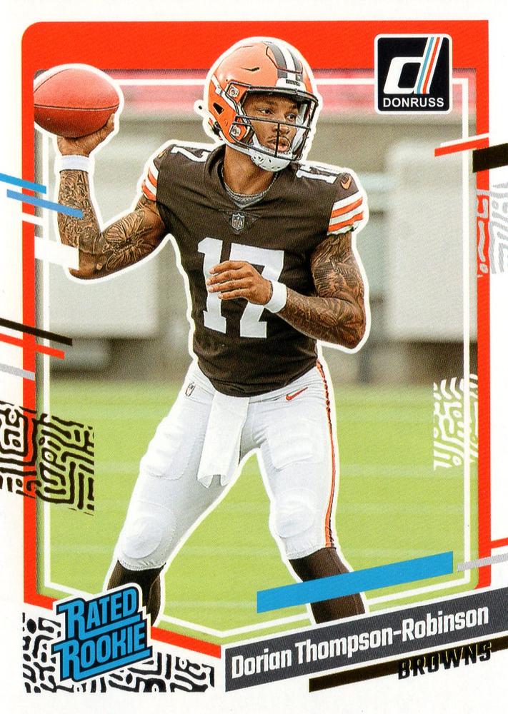 #322 Dorian Thompson-Robinson - Cleveland Browns - 2023 Donruss Football
