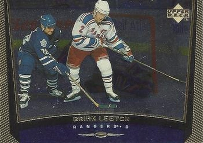 #322 Brian Leetch - New York Rangers - 1998-99 Upper Deck Gold Reserve Hockey
