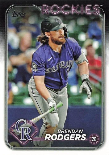 #322 Brendan Rodgers - Colorado Rockies - 2024 Topps Baseball
