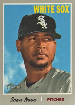 #322 Ivan Nova - Chicago White Sox - 2019 Topps Heritage Baseball