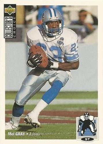 #323 Mel Gray - Detroit Lions - 1994 Collector's Choice Football