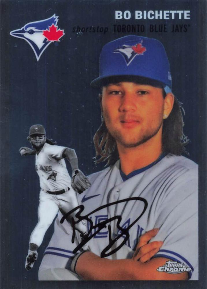#323 Bo Bichette - Toronto Blue Jays - 2023 Topps Chrome Platinum Anniversary Baseball