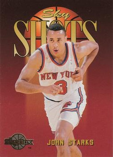 #323 John Starks - New York Knicks - 1994-95 SkyBox Premium Basketball
