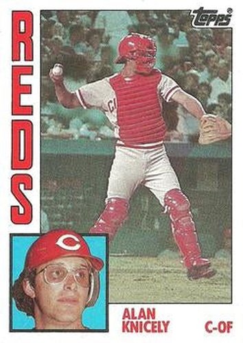 #323 Alan Knicely - Cincinnati Reds - 1984 Topps Baseball