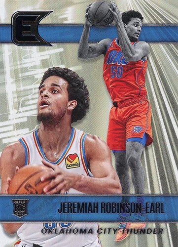 #323 Jeremiah Robinson-Earl - Oklahoma City Thunder - 2021-22 Panini Chronicles Basketball