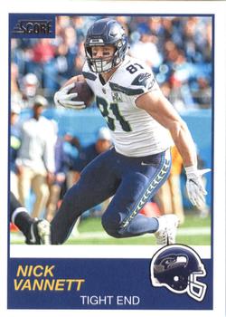 #323 Nick Vannett - Seattle Seahawks - 2019 Score Football