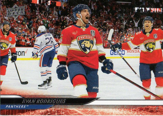 #323 Evan Rodrigues - Florida Panthers - 2024-25 Upper Deck Hockey