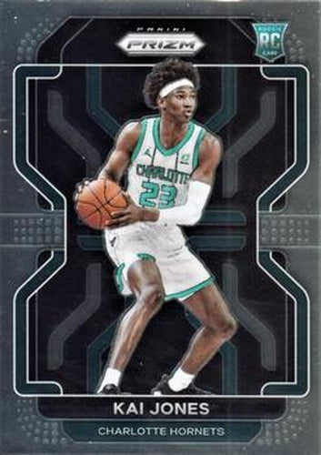 #323 Kai Jones - Charlotte Hornets - 2021-22 Panini Prizm Basketball
