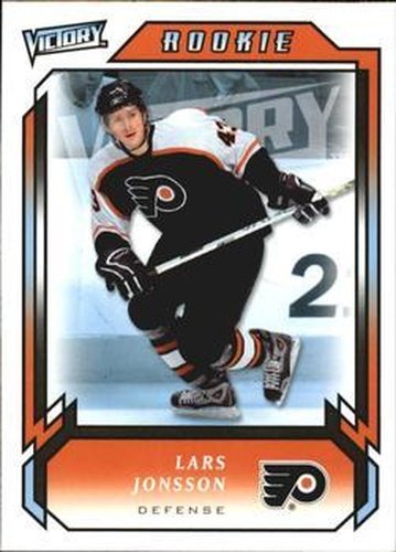 #323 Lars Jonsson - Philadelphia Flyers - 2006-07 Upper Deck Victory Update Hockey