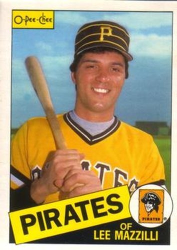 #323 Lee Mazzilli - Pittsburgh Pirates - 1985 O-Pee-Chee Baseball