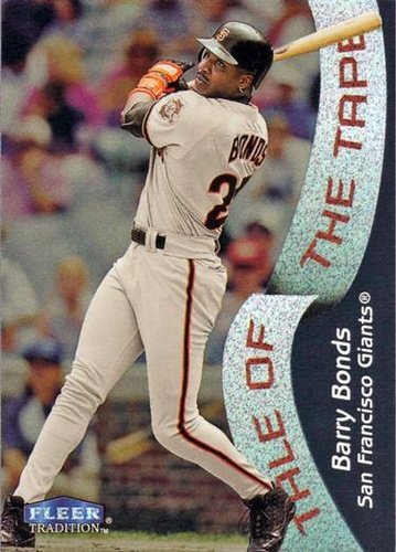 #323 Barry Bonds - San Francisco Giants - 1998 Fleer Tradition Baseball