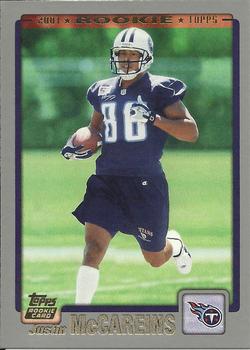 #323 Justin McCareins - Tennessee Titans - 2001 Topps Football