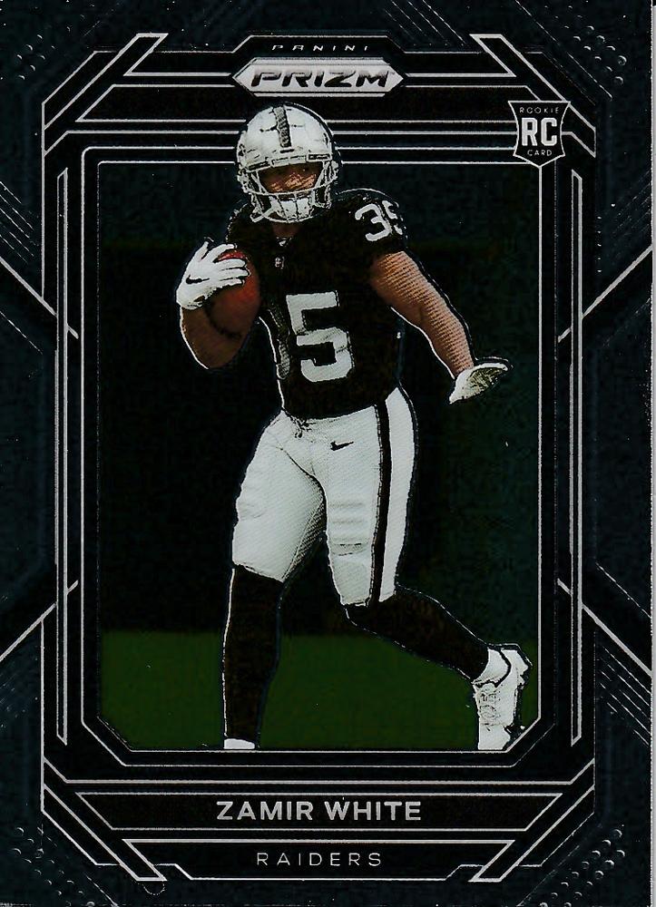 #323 Zamir White - Las Vegas Raiders - 2022 Panini Prizm Football