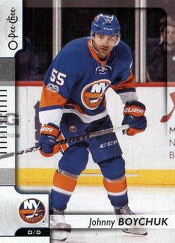 #323 Johnny Boychuk - New York Islanders - 2017-18 O-Pee-Chee Hockey