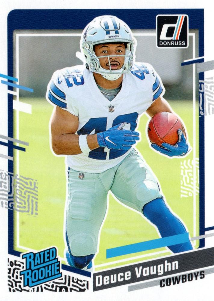 #324 Deuce Vaughn - Dallas Cowboys - 2023 Donruss Football