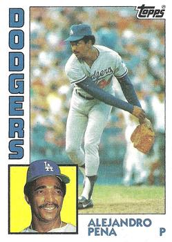 #324 Alejandro Pena - Los Angeles Dodgers - 1984 Topps Baseball
