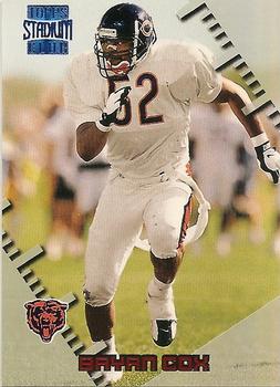 #324 Bryan Cox - Chicago Bears - 1996 Stadium Club Football