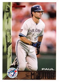 #324 Paul Molitor - Toronto Blue Jays - 1995 Bowman Baseball