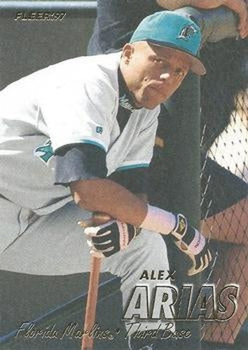 #324 Alex Arias - Florida Marlins - 1997 Fleer Baseball