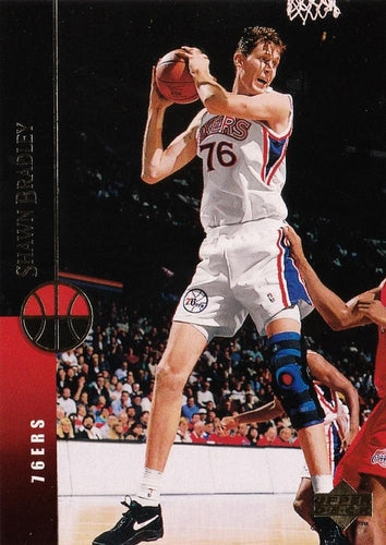 #324 Shawn Bradley - Philadelphia 76ers - 1994-95 Upper Deck Basketball