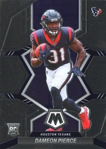 #324 Dameon Pierce - Houston Texans - 2022 Panini Mosaic Football