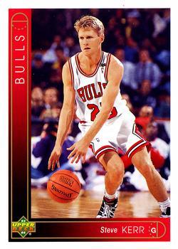 #324 Steve Kerr - Chicago Bulls - 1993-94 Upper Deck Basketball