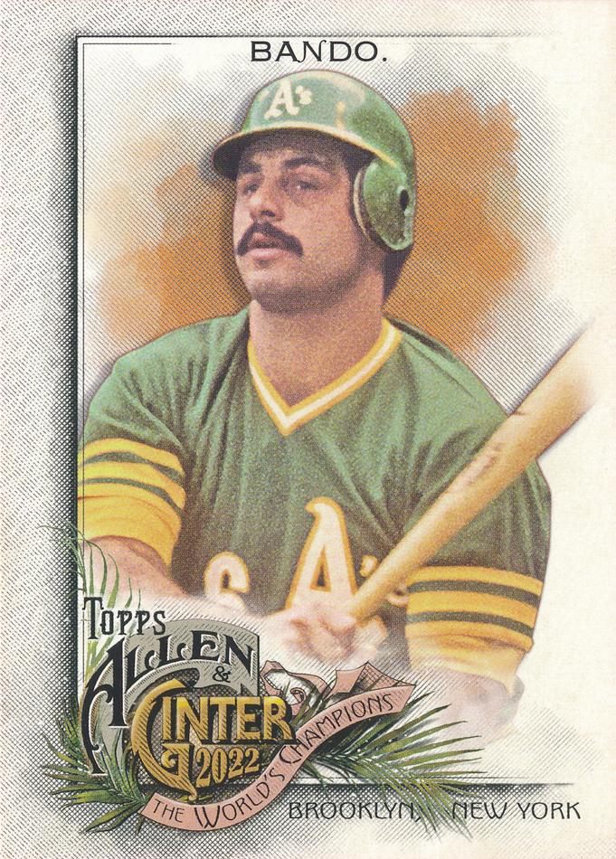 #324 Sal Bando - Oakland Athletics - 2022 Topps Allen & Ginter Baseball