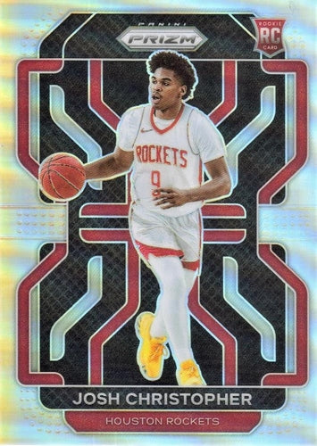 #324 Josh Christopher - Houston Rockets - 2021-22 Panini Prizm - Silver Basketball