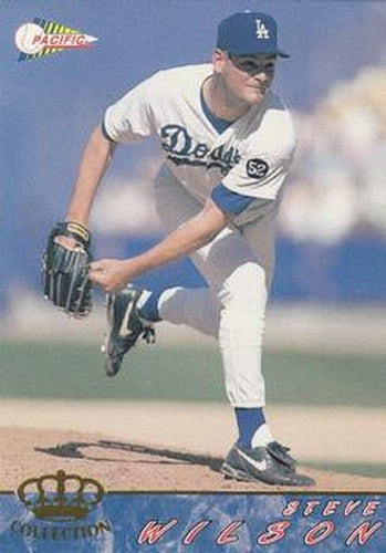 #324 Steve Wilson - Los Angeles Dodgers - 1994 Pacific Baseball