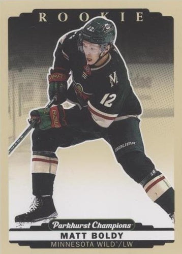 #324b Matt Boldy - Minnesota Wild - 2022-23 Parkhurst Champions Hockey