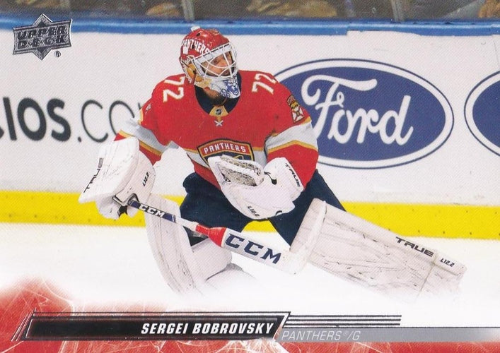 #325 Sergei Bobrovsky - Florida Panthers - 2022-23 Upper Deck Hockey
