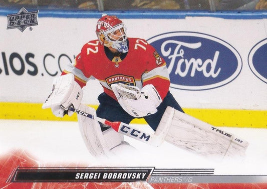 #325 Sergei Bobrovsky - Florida Panthers - 2022-23 Upper Deck Hockey