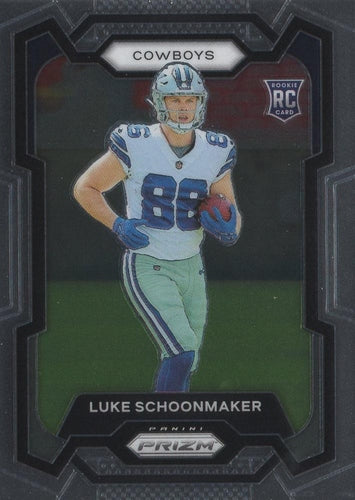 #325 Luke Schoonmaker - Dallas Cowboys - 2023 Panini Prizm Football