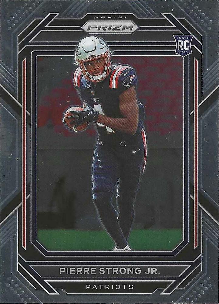 #325 Pierre Strong Jr. - New England Patriots - 2022 Panini Prizm Football