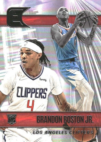 #325 Brandon Boston Jr. - Los Angeles Clippers - 2021-22 Panini Chronicles Basketball