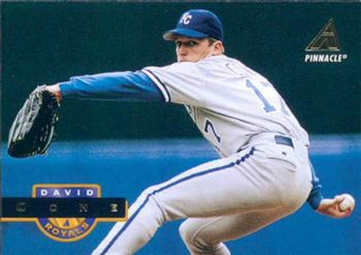 #325 David Cone - Kansas City Royals - 1994 Pinnacle Baseball