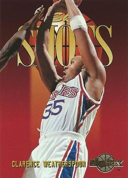 #325 Clarence Weatherspoon - Philadelphia 76ers - 1994-95 SkyBox Premium Basketball
