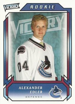 #325 Alexander Edler - Vancouver Canucks - 2006-07 Upper Deck Victory Update Hockey