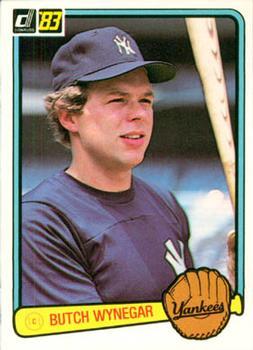 #325 Butch Wynegar - New York Yankees - 1983 Donruss Baseball
