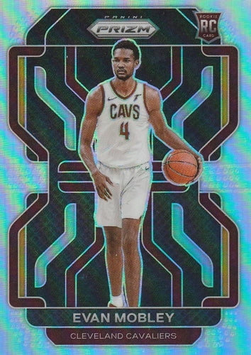 #325 Evan Mobley - Cleveland Cavaliers - 2021-22 Panini Prizm - Silver Basketball