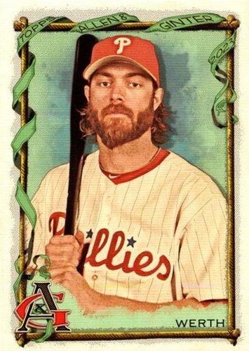 #325 Jayson Werth - Philadelphia Phillies - 2023 Topps Allen & Ginter Baseball