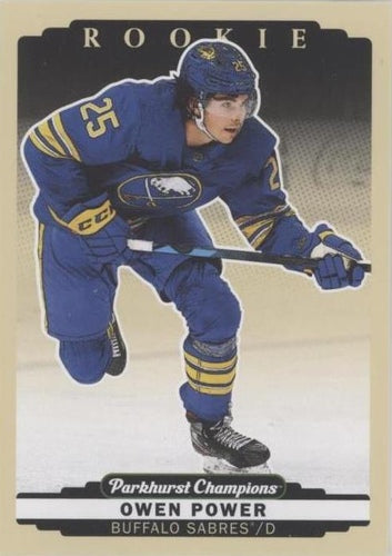 #325b Owen Power - Buffalo Sabres - 2022-23 Parkhurst Champions Hockey