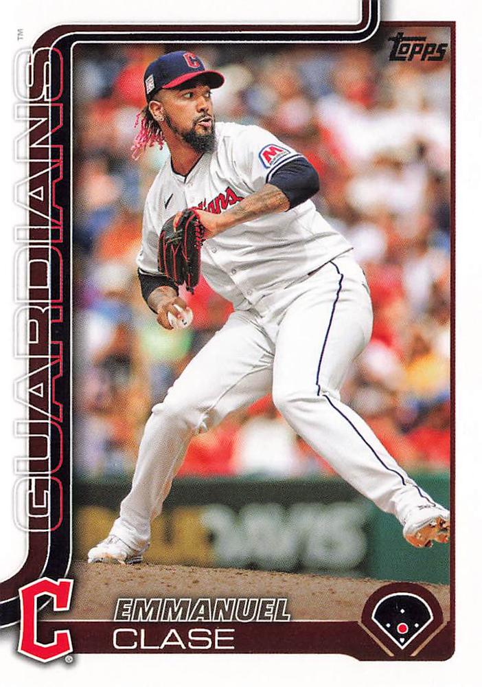 #326 Emmanuelase - Cleveland Guardians - 2025 Topps Baseball