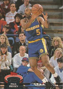 #326 Paul Pressey - Golden State Warriors - 1992-93 Stadium Club Basketball