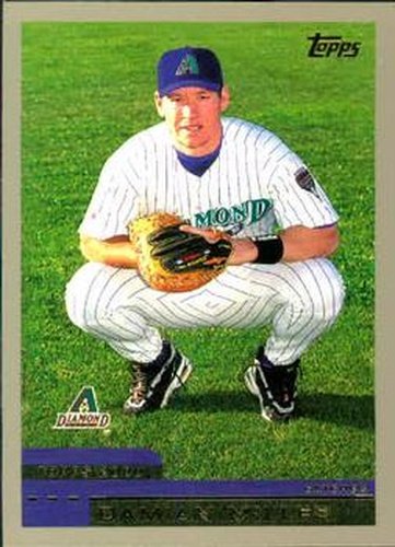 #326 Damian Miller - Arizona Diamondbacks - 2000 Topps Baseball