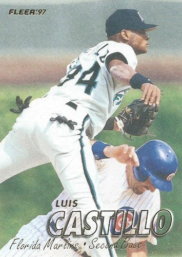 #326 Luis Castillo - Florida Marlins - 1997 Fleer Baseball