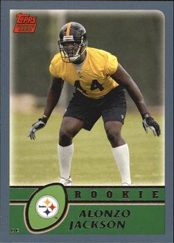 #326 Alonzo Jackson - Pittsburgh Steelers - 2003 Topps Football
